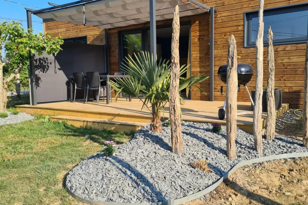 Maison en bois presqu’île de rhuys Morbihan Le Tour-du-Parc Extérieur photo