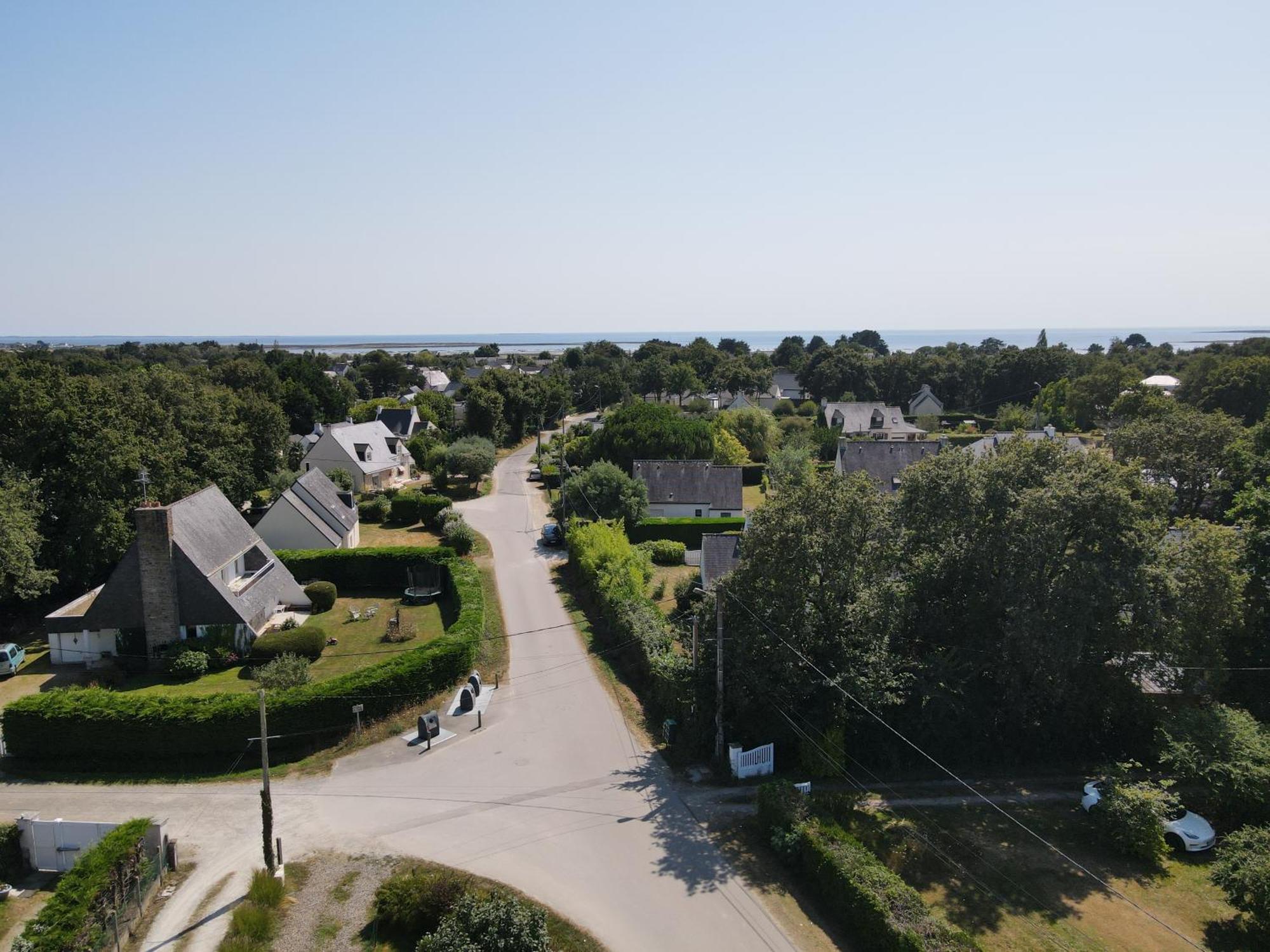 Maison en bois presqu’île de rhuys Morbihan Le Tour-du-Parc Extérieur photo